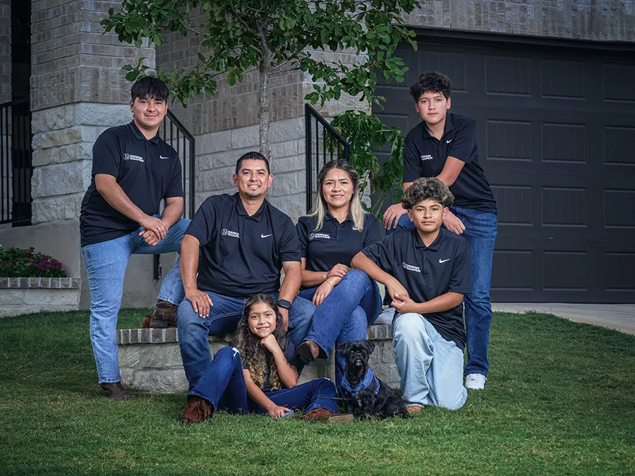 Oscar Lopez and Family - Design Scapes Owner